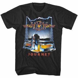 Journey Raised On Radio Mens Tshirt Shirt For Music Fan